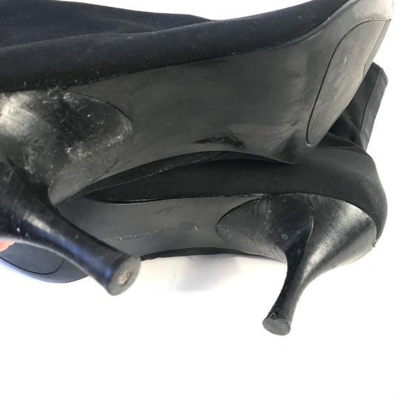 Bandolino Womens Boots Black Two Toned Pointed toe - Picture 7 of 8